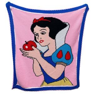 DISNEY Snow White Handmade Crocheted Blanket
